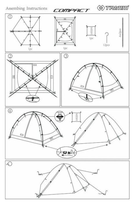 Намет Trimm Compact