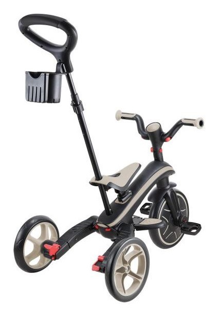 Велосипед дитячий GLOBBER серії EXPLORER TRIKE FOLDABLE 4в1, пісочний, до 20кг, 3 колеса, укр, укр