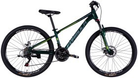 Велосипед AL 26" Formula MOTION DD FR рама-13" зелено-серый 2025