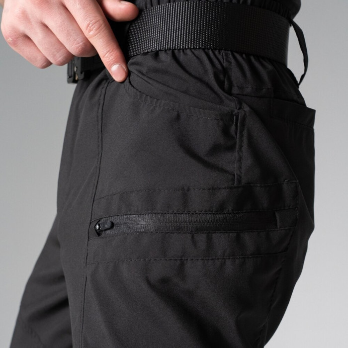 Мужские брюки Slavni повседневные черные, Брюки карго Slavni Vento черные