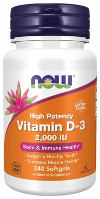 VIT D-3 2000 IU - 240 sgels