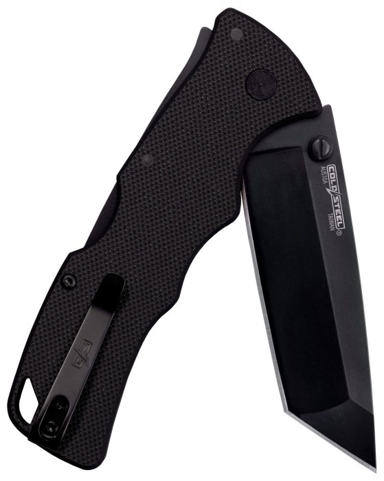 Ніж складаний Cold Steel 3" Verdict, Tanto, AUS10A, Black