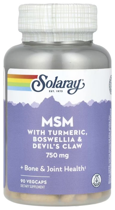 MSM 750mg - 90 cap