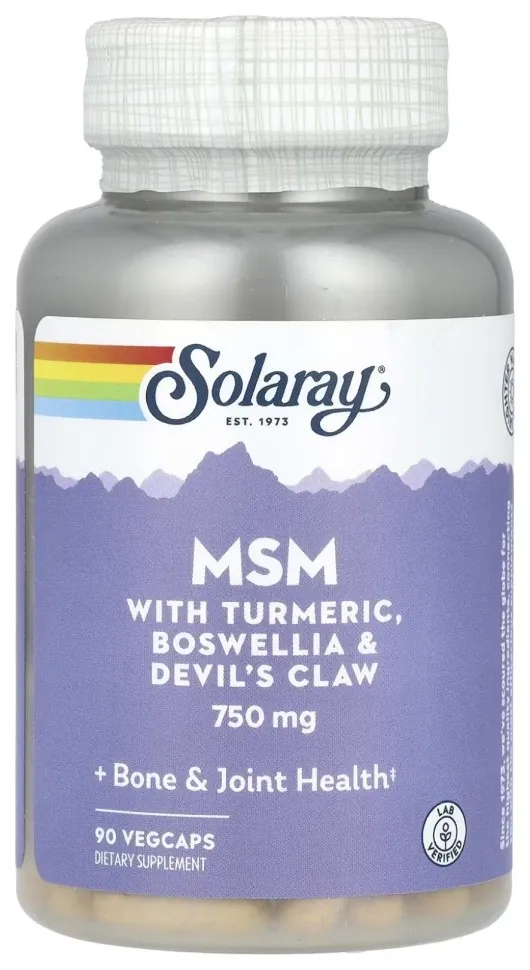MSM 750mg - 90 cap