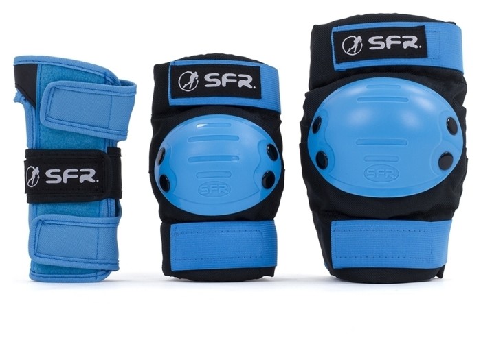 Набор защиты SFR Ramp Jr, Черно-синий, Набор защиты SFR Ramp Jr, Черно-синий