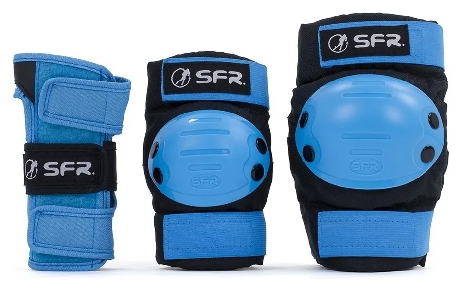 Набір захисту SFR Ramp Jr, Чорно-синій (L)