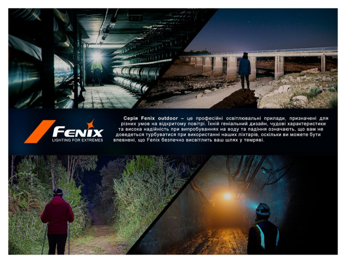 Ліхтар налобний Fenix HL45R LED з безконтактним датчиком, укр, укр