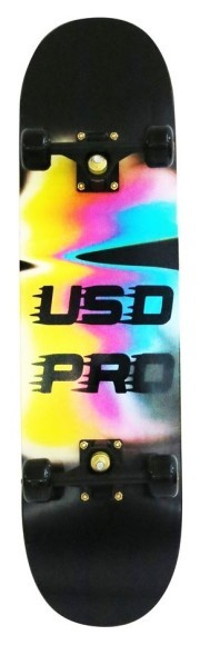 Скейтборд USD PRO OUTBREAK 31.0″ Multicolor/black (USB21J2S), укр