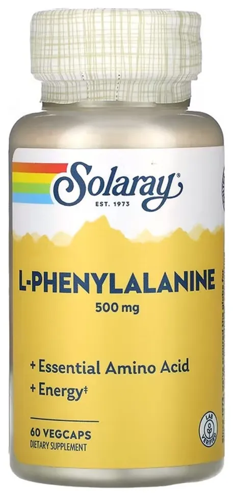 L-Phenylalanine 500mg - 60 vcaps (DSN_2023-10-6755)