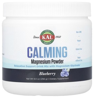 CALMING Magnesium Powder - 256g Blueberry