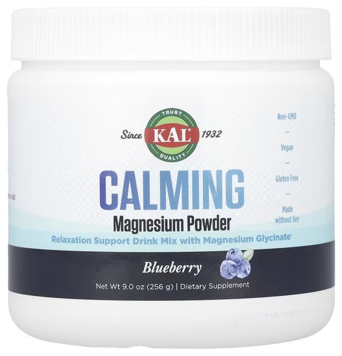 CALMING Magnesium Powder - 256g Blueberry
