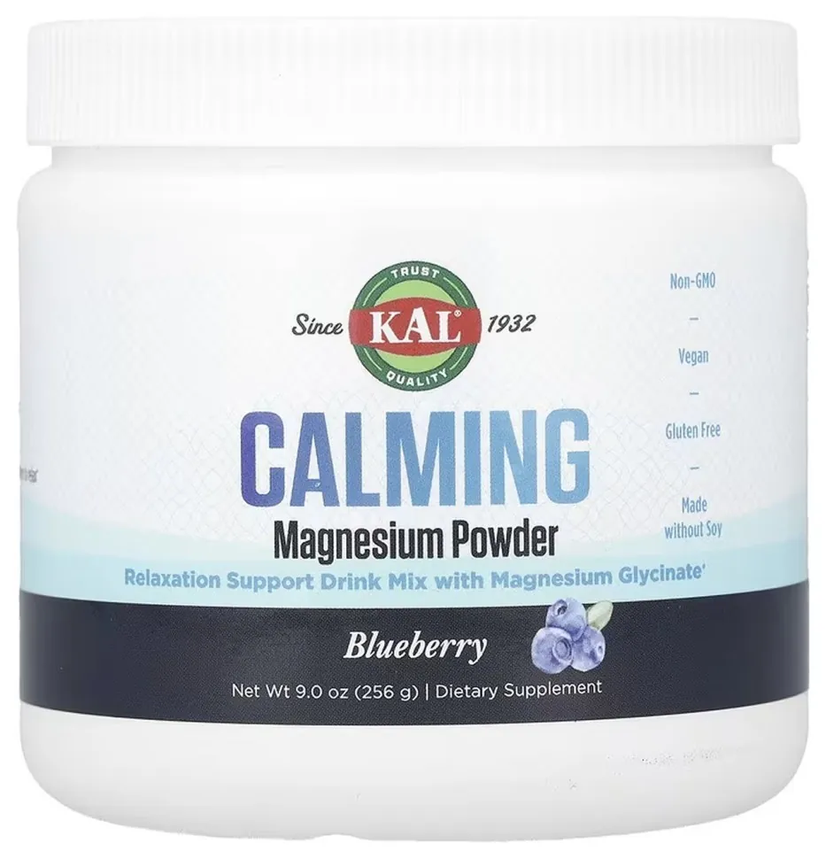 CALMING Magnesium Powder - 256g Blueberry (DSN_2023-10-7028)