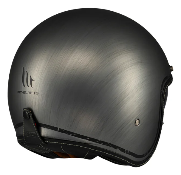 Мотошолом MT Le Mans 2 SV S SCRATCHED CHROME A2 MATT