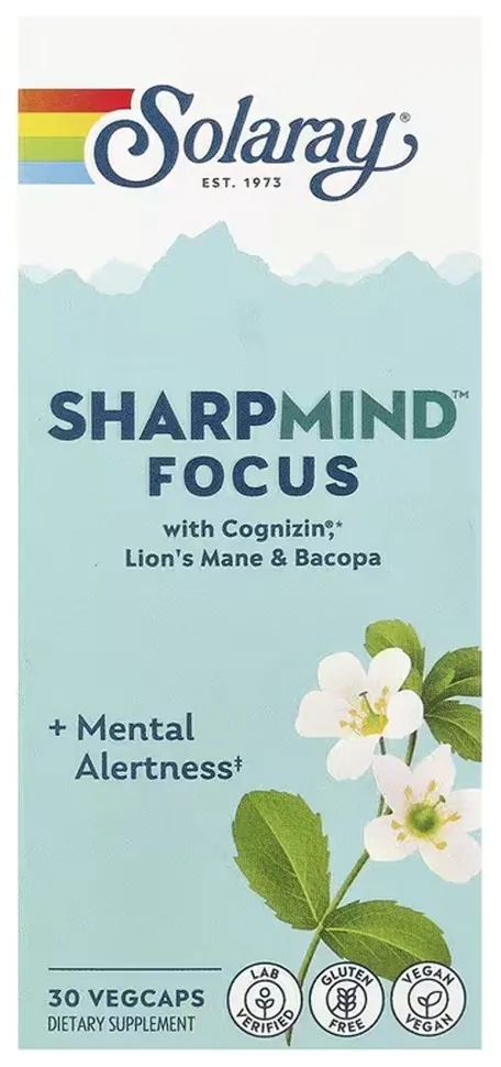 SharpMind Nootropics Focus - 30 vcaps (DSN_2024-11-0250)