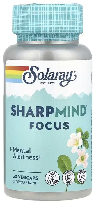 SharpMind Nootropics Focus - 30 vcaps