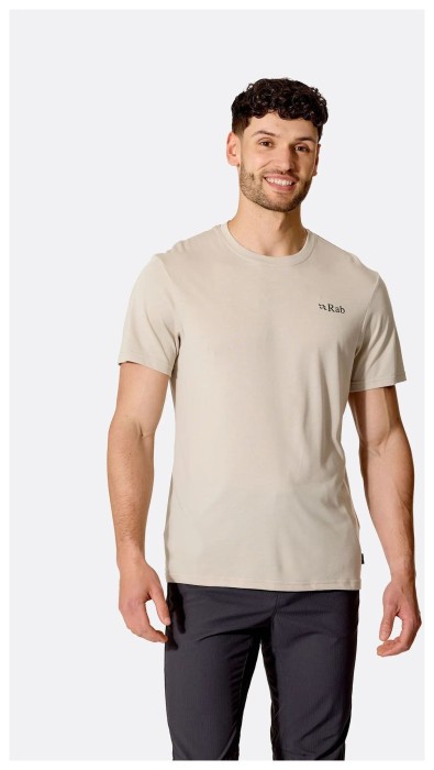 Футболка чоловіча Rab Crimp Collage Tee, Dark Melba, M