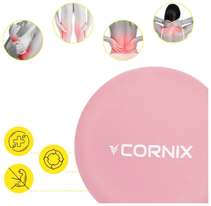 Массажный мяч Cornix Lacrosse Ball 6.3 см XR-0121 Pink