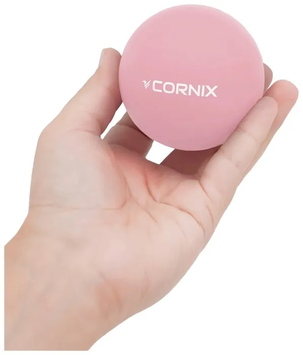 Массажный мяч Cornix Lacrosse Ball 6.3 см XR-0121 Pink