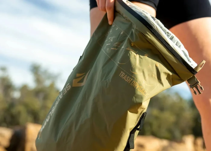 Гермочехол для мусора Trash Dry Bag, Burnt Olive, 10 L