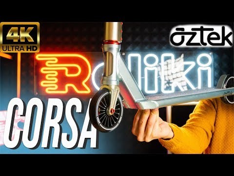 Трюковый самокат Aztek Corsa - Aqua - трюковый самокат Aztek Corsa