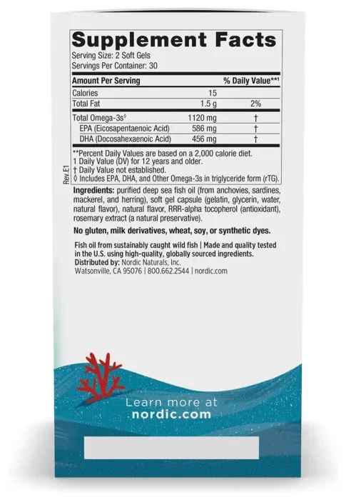 Ultimate Omega 2X Teen - 60 mini softgels
