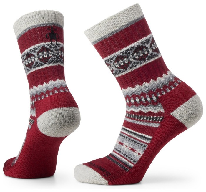Шкарпетки чоловічі Smartwool Everyday Snowed In Sweater Crew, Tibetan Red, S