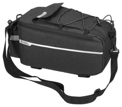 Велосумка на багажник BC-BG165 38*16*16cm черный