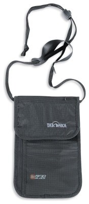 Кошелек нательный Tatonka Skin Neck Pouch RFID B, Black