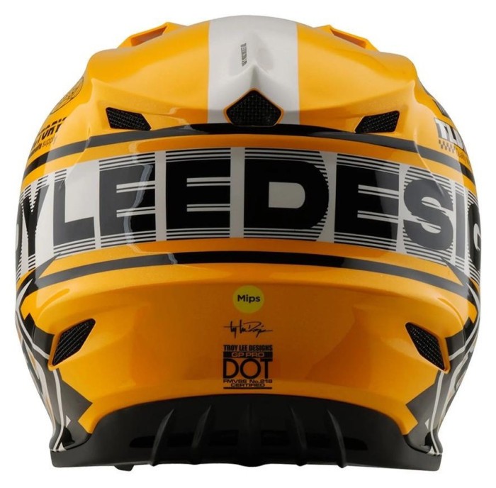 Мото шолом TLD GP PRO HELMET; FIFTY-50 [WHITE / GOLD] S