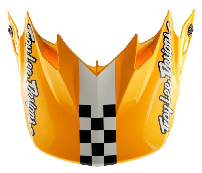 Мото шолом TLD GP PRO HELMET; FIFTY-50 [WHITE / GOLD] S