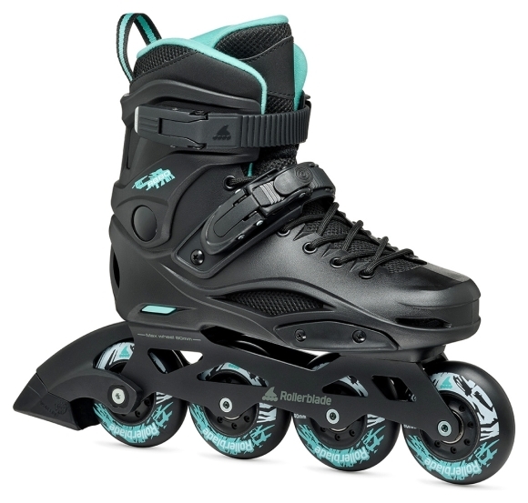 Ролики Rollerblade RB 80 W black-light blue