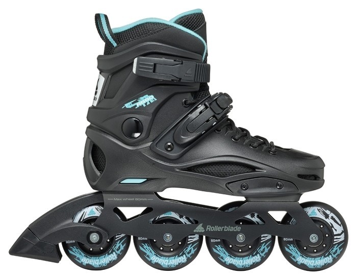 Ролики Rollerblade RB 80 W black-light blue