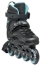 Ролики Rollerblade RB 80 W black-light blue Фото - 3