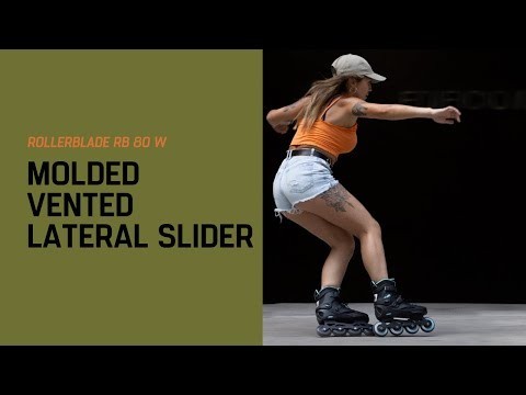 Ролики Rollerblade RB 80 W black-light blue