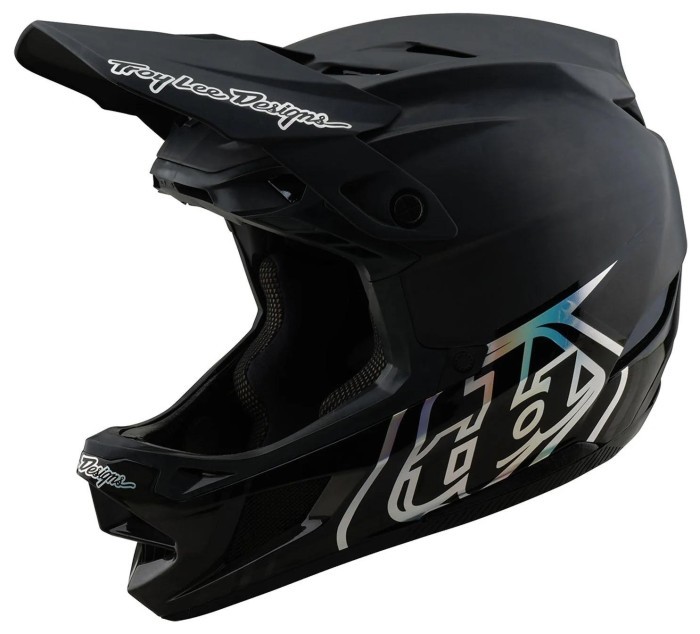 Вело шолом TLD D4 CARBON HELMET; [STEALTH BLACK] L, укр, укр