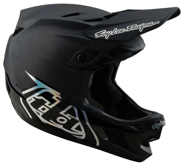 Вело шолом TLD D4 CARBON HELMET; [STEALTH BLACK] L, укр, укр