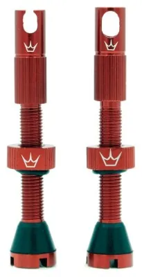 Ниппели Peaty's x Chris King Tubeless Valves, 42mm, Red