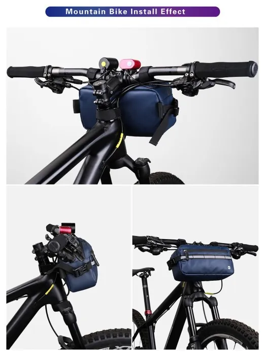 Велосумка на кермо Rhinowalk 3л X20990 Black