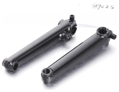 Шатуни BMX 8T -19мм Kenli KL-8902R, Cr-Mo L175мм (чорний)