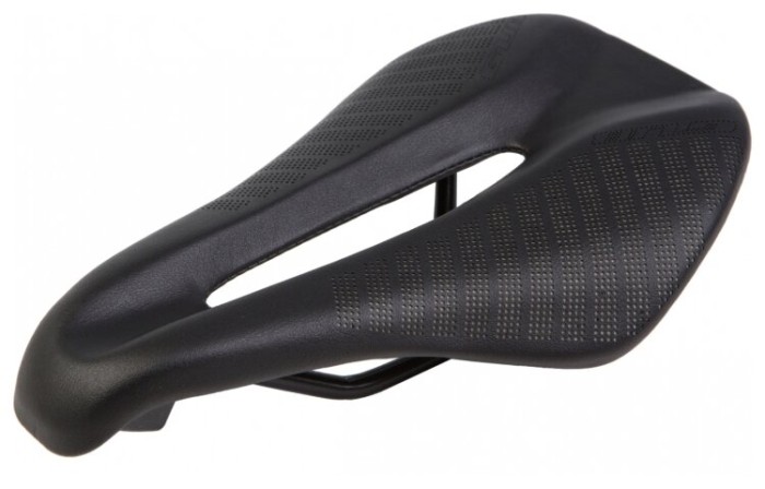 Седло спортивное GUB 1218 235*145 с анатомическим отверстием (черн.)