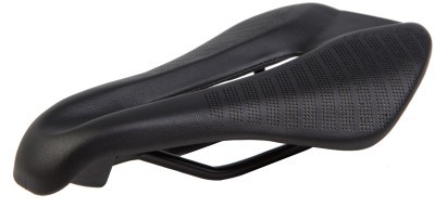 Седло спортивное GUB 1218 235*145 с анатомическим отверстием (черн.)