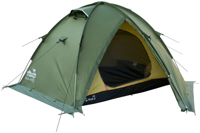 Палатка Tramp Rock 2 (v2) green UTRT-027