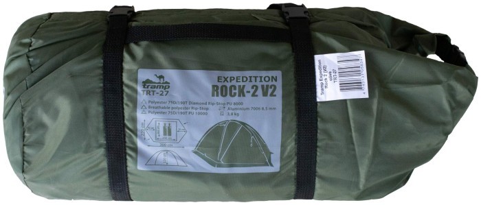 Намет Tramp Rock 2 (v2) green UTRT-027, укр, укр