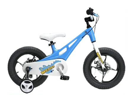 Велосипед Royalbaby Dino 14" MG, блакитний