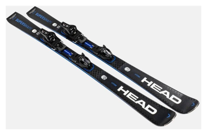 Лыжи горные HEAD ( 313285 ) Supershape e-Titan SW BB-PR + крепеж ( 100946 ) PRD 12 GW BR.95[F]m.bk 2026