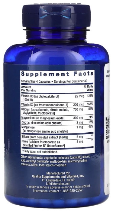 Bone Restore with Vitamin K2 - 120 caps