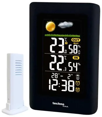 Метеостанція Technoline WS6447 Black (WS6447)