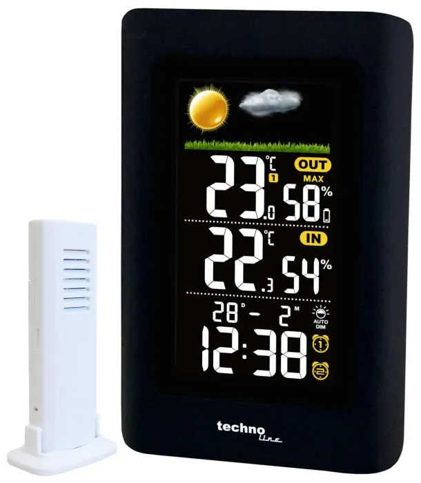 Метеостанція Technoline WS6447 Black (WS6447)
