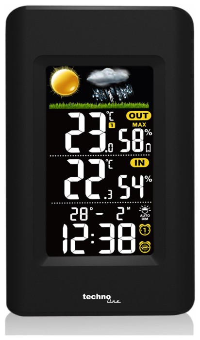 Метеостанція Technoline WS6447 Black (WS6447)
