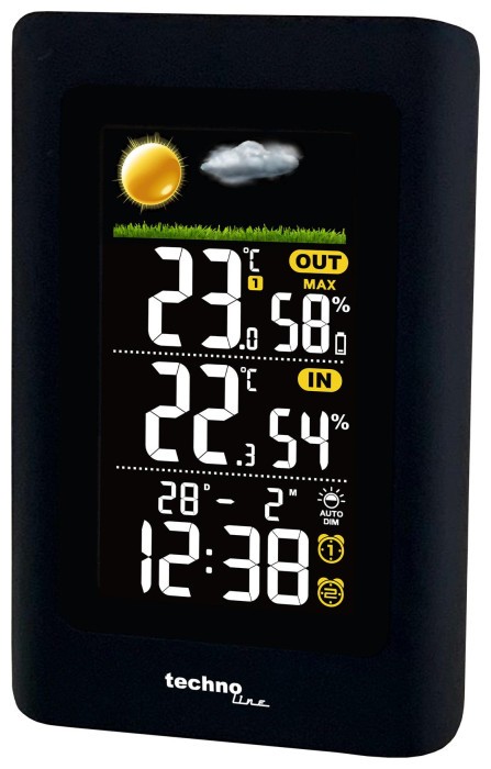 Метеостанція Technoline WS6447 Black (WS6447)